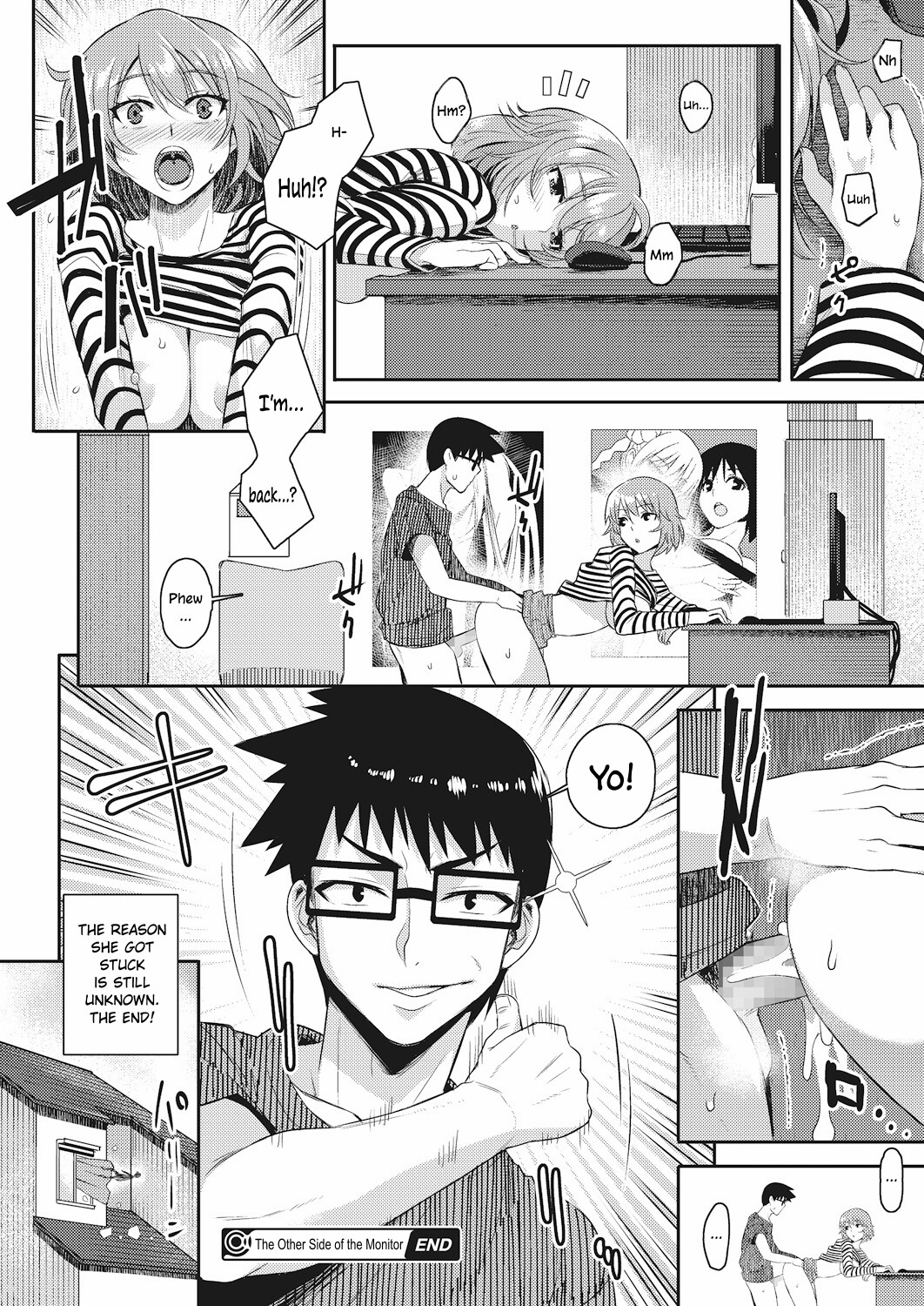 Hentai Manga Comic-The Other Side of the Monitor-Read-20